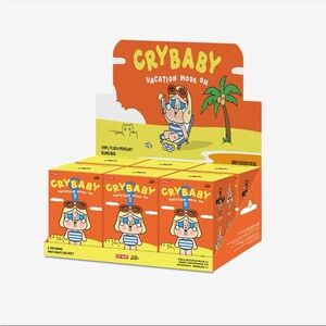 Pop Mart Crybaby Vacation Mode On Series Container Box